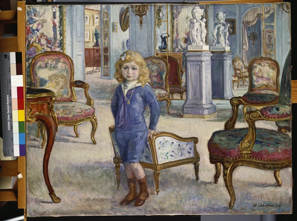 Paul de Camondo all'Hotel de Camondo, 1910